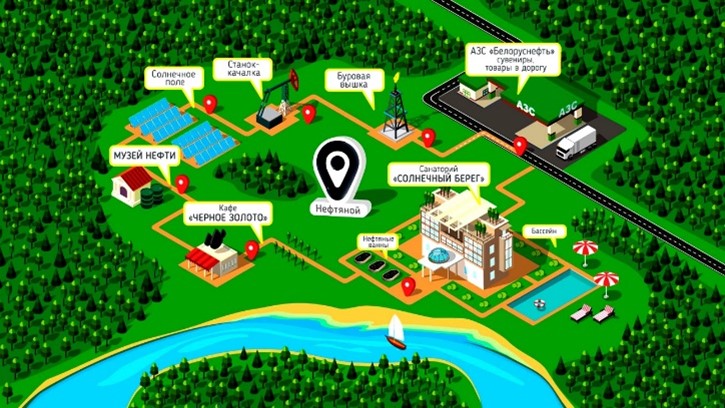 Программа маршрута «Нефтяной»