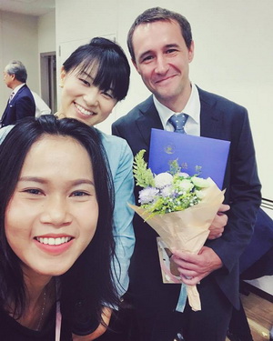 Барсуков Сергей в Японии